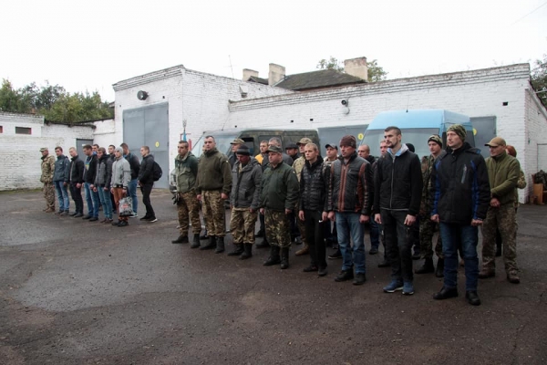 9 призовників з Сокальщини урочисто відправили на службу до Збройних Сил України