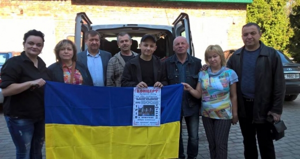 Делегація із Сокальщини, з концертною програмою, вирушила на схід України