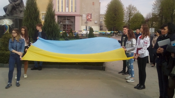У Сокалі відбулася патріотична акція «Велика українська хода»