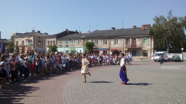 В Сокалі відбувся дитячий захід під назвою "Європейське містечко"