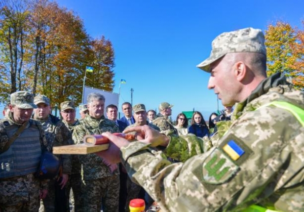 Президент, Верховний Головнокомандувач ЗСУ на Львівщині ознайомився з ходом навчань територіальної оборони