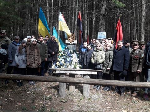 Представники Сокальщини вшанували пам’ять Василя Сидора-Шелеста