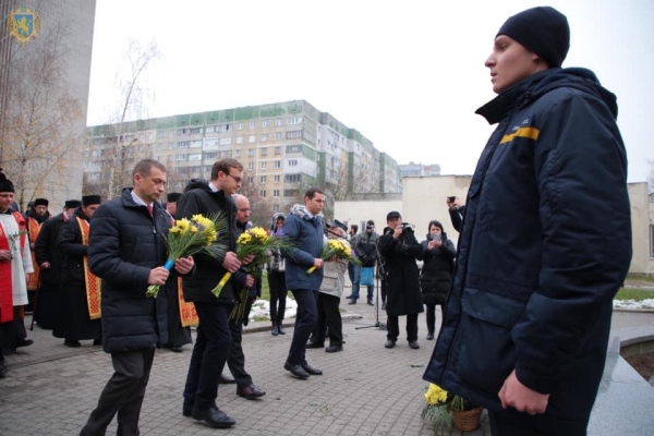 На Львівщині вшанували учасників ліквідації наслідків аварії на Чорнобильській атомній електростанції