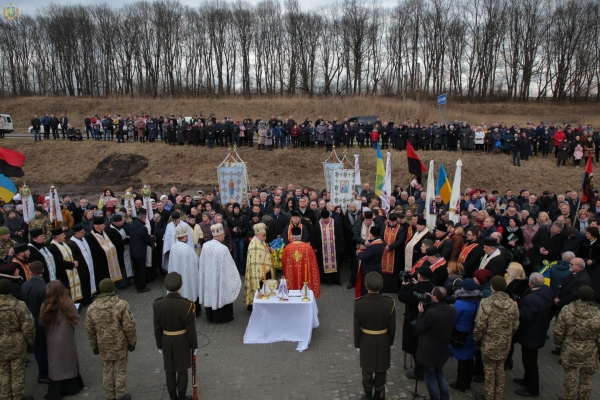 На Городоччині відкрили Меморіальний комплекс «Героям Вовчухівської офензиви»