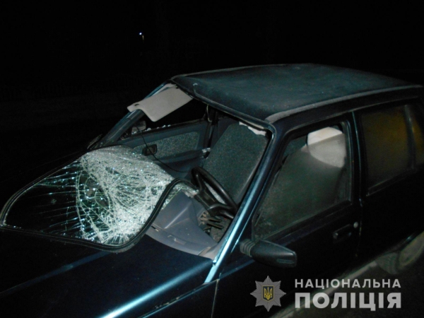 На Львівщині поліцейські затримали водія, який у стані наркотичного сп’яніння скоїв наїзд на трьох пішоходів 
