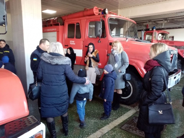  Рятувальники провели екскурсію для учнів Стаївської школи 