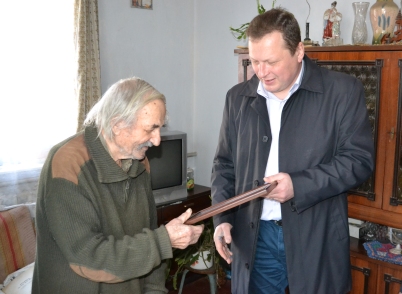 90-річний ювілей відзначив житель села Варяж, активний громадський діяч Федір Дмитрович Мельничук