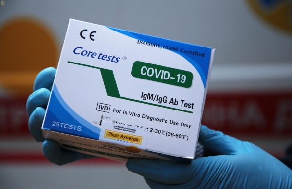 Медикам екстреної допомоги передали кілька тисяч експрес-тестів на виявлення короновірусу 