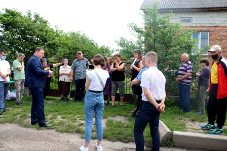 Голова Сокальської районної ради зустрівся із мешканцями села Завишень