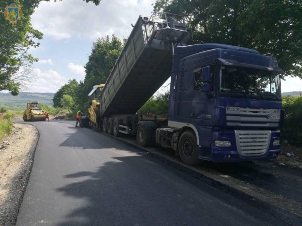 Шопки-Станимир-Ганачівка: ремонт автомобільної дороги триває