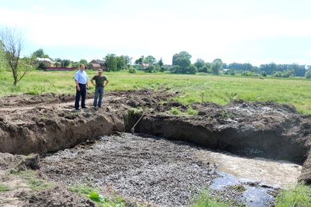 Голова Сокальської районної ради оглянув місце будівництва оглядової вежі, поблизу села Конотопи