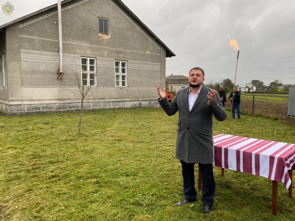На Перемишлянщині газифікували відразу три села 