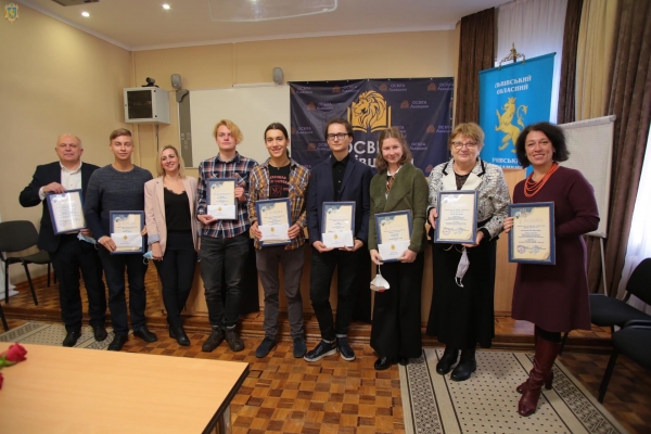 На Львівщині відзначили призерів Міжнародних учнівських олімпіад