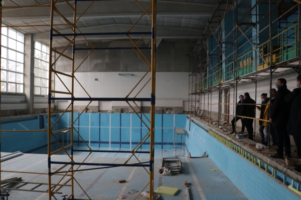 У Червонограді завершують реконструкцію спорткомплексу вартістю понад 20 млн грн