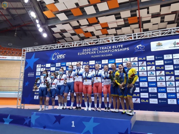 Ще одна львів’янка виборола бронзу Чемпіонату Європи з велоспорту