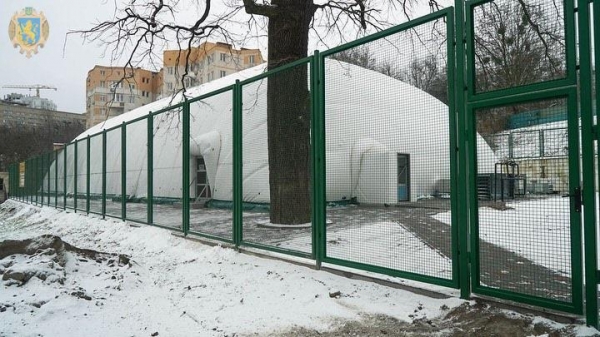Триває реконструкція мультифункціонального майданчику в Львівському фаховому коледжі спорту (ВІДЕО)