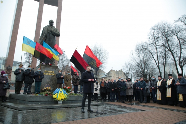 У Львові відзначили 112-річчя від дня народження Степана Бандери