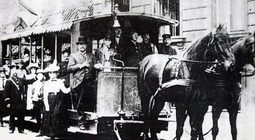 Сьогодні першому кінному трамваю у Львові виповнюється 141 рік
