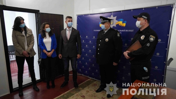 На Львівщині відкрили відремонтований ізолятор тимчасового тримання