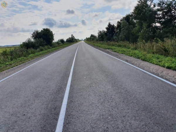 На Львівщині відремонтували десять кілометрів дороги Рава - Руська — Гайок
