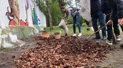 Біля ЛКП «Лев» облаштували перший в Україні сенсорний сад для собак