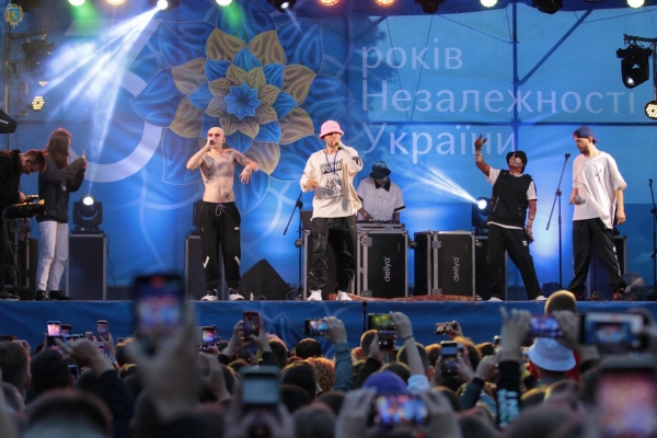 Ювілейну річницю Незалежності України на Львівщині відзначили святковим концертом