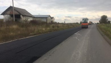 Триває ремонт дороги Дрогобич – Довголука