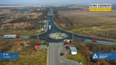 біля Жовкві змінено схему руху автомобілія