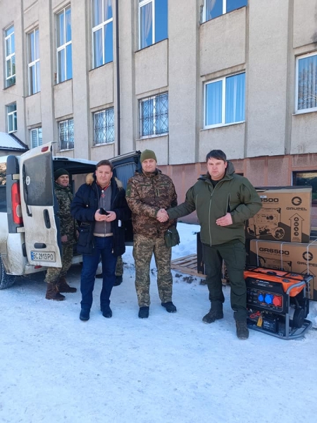 Ще 10 генераторів відправили з Яворівщини для Захисників та Захисниць | Яворівська РДА