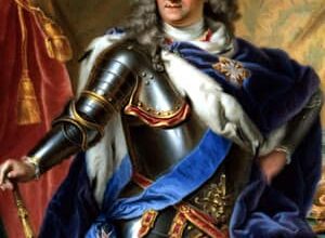 Август ІІ Сильний (1670—1733) — курфюрст саксонський (від 1694) з династії Веттинів, польський король у 1697—1706 та 1709—1733 рр. (Юрій Корінь)