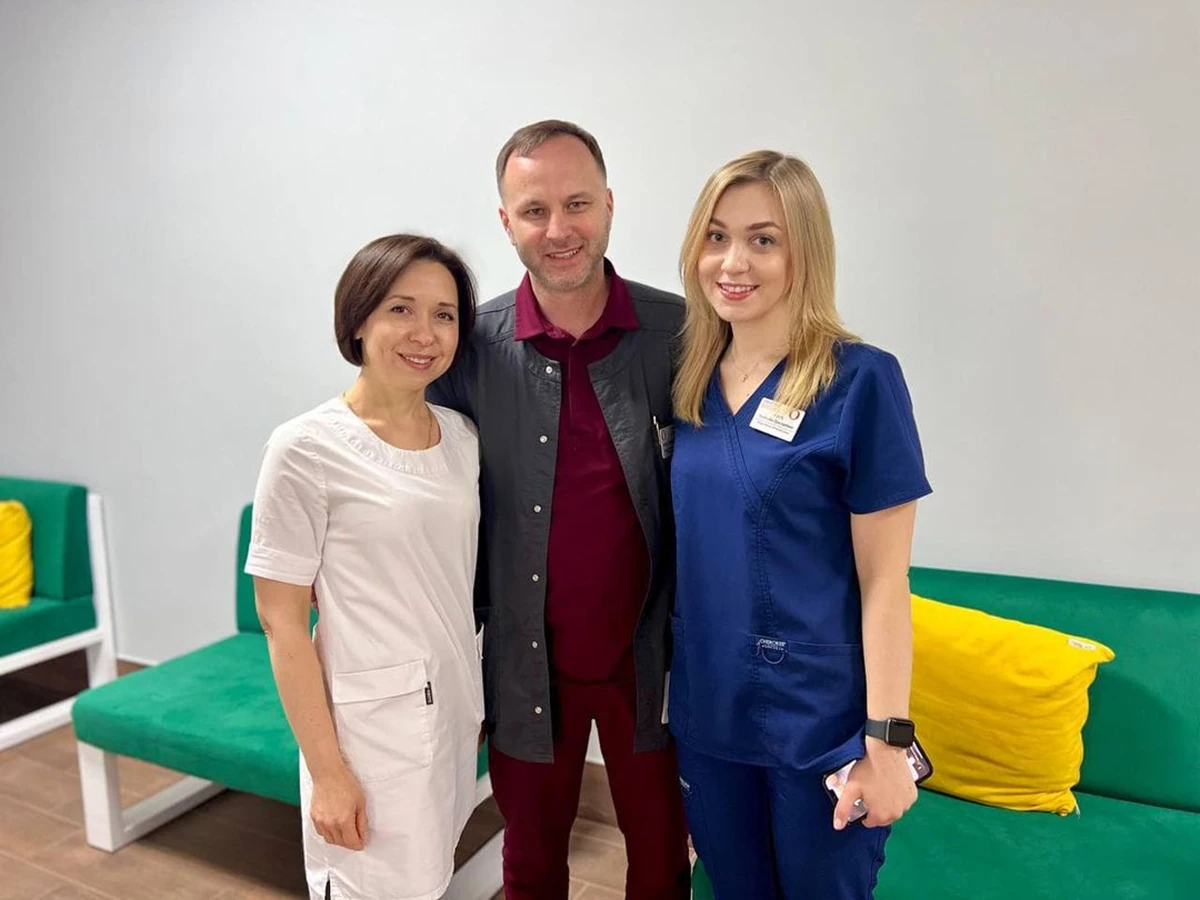 In Lviv, a cyst the size of a tennis ball was successfully removed from