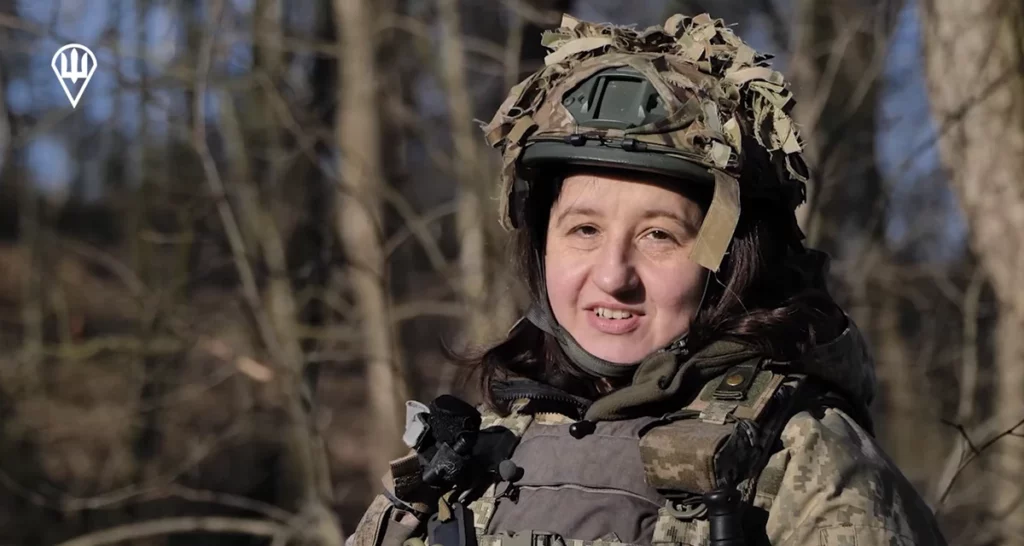 Військовослужбовиця Христина Омельченко