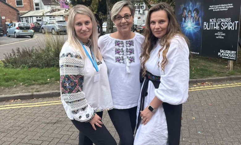 Оксана Кравченко та Ірина Лехів