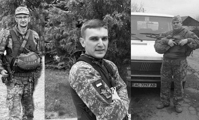 Сьогодні Львівщина прощається зі трьома захисниками