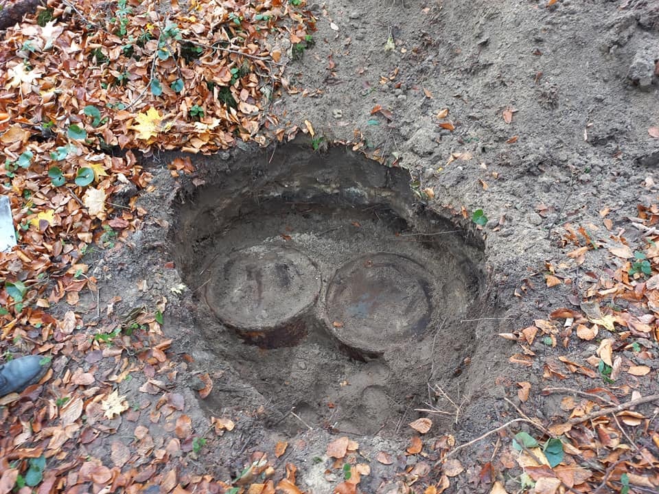 бочки з зерном часів голоду 1947 року