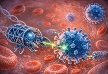 нанороботи атакують віруси