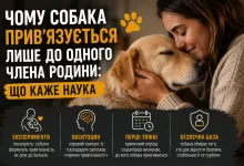 Чому собака прив'язується лише до одного члена родини