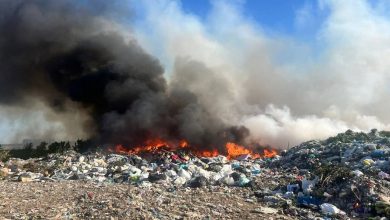 горить сміттєзвалище у Сокалі