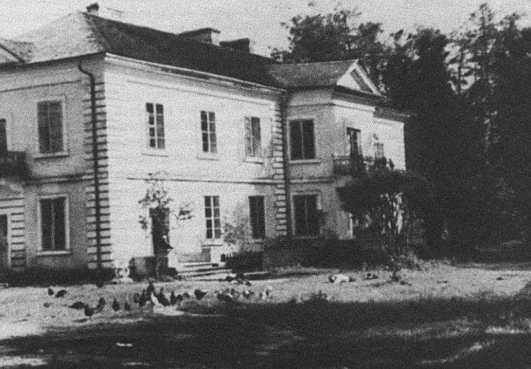 родовий маєток Володимира Дідушицького - світлина з приватної колекції Юрія Кореня
