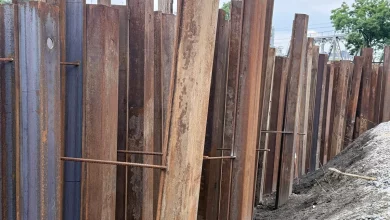 У Львові на перехресті Шевченка — Ковча укріпили схил для будівництва шляхопроводу