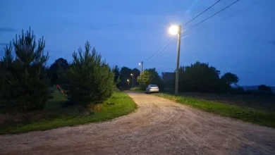 У Зашкові та Зарудцях встановлюють нове вуличне освітлення
