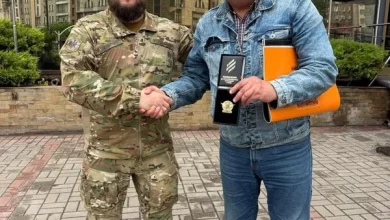 Міський голова Стрия Олег Канівець отримав відзнаку від 3 ОШБр