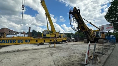 У Львові готуються бурити 23-метрові палі для шляхопроводу на Рясне