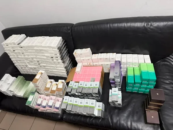 На Львівщині митники вилучили корейську косметику та пігулки з наркотичними речовинами
