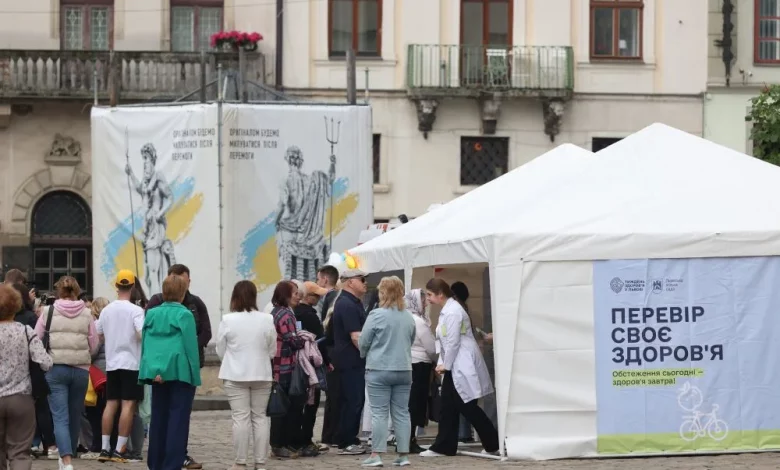 У Львові з 2 червня проведуть «Тиждень здоров’я» на 29 локаціях