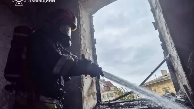 У Львові загасили пожежу в житловому будинку на вулиці Валова