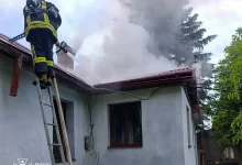 У селі Копані на Золочівщині загорівся житловий будинок