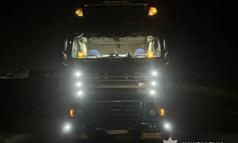 На об’їзній Львова вантажівка DAF смертельно травмувала пішохідку