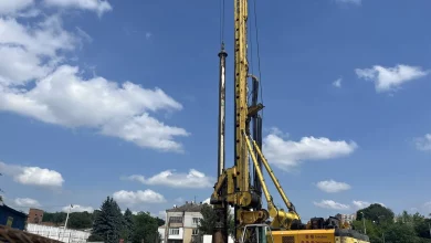 У Львові влаштували перші буронабивні палі нового шляхопроводу на Шевченка – Ковча