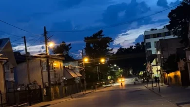 У Рудно оновили вуличне освітлення на вулиці Огієнка